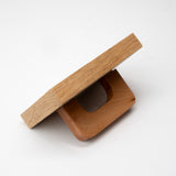 Large Wooden Rubber stamp on a white background