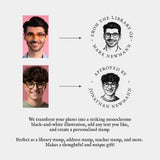 Custom Portrait Stamp from Your Photo