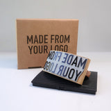 Custom Pizza Box Stamp With Ink Pad