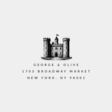Custom Home or Wedding Venue Address Stamp