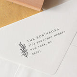 Olive Branch Address Stamp