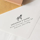 Labrador Address Stamp