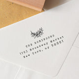 Olive Branch Address Stamp