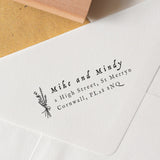 Wildflower Return Address Stamp