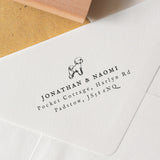 Poodle Dog Return Address Stamp