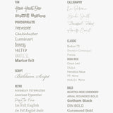 Custom Embosser with Your Text & Font Choice