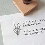 Eco-Friendly Packaging Stamp