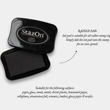 StazOn Ink Pad For Glossy Paper & Most Surfaces