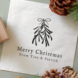 Christmas Mistletoe Stamp