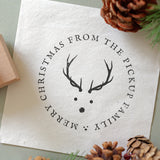 Reindeer Christmas Stamp