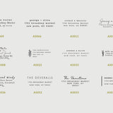 Custom Address Embosser - 12 designs