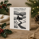 Cosy Cottage Rubber Stamp