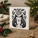 Fox & Mistletoe Stamp