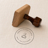 Personalized fabric stamp
