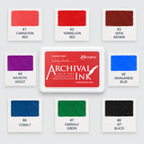 Large Ranger Archival Ink pad 4 x 6 inches, Waterproof Ink Pad