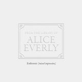 Custom Vintage Library Stamp