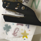 Personalised paper embosser for custom stationery, envelopes, and business branding – UK handmade
