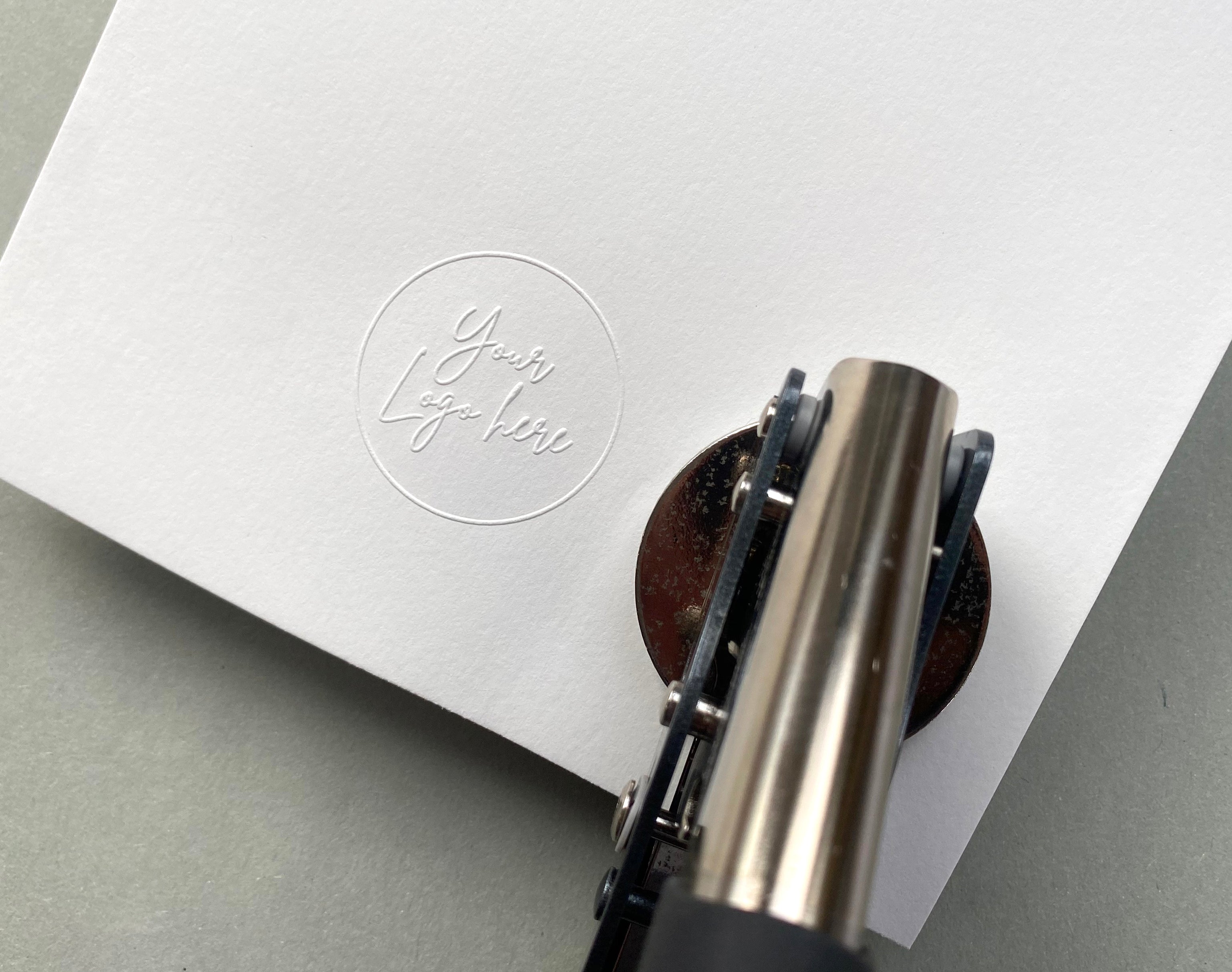 High quality Embosser with raised impression of your logo - about you stationery 