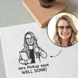 Personalised Teacher Rubber Stamp