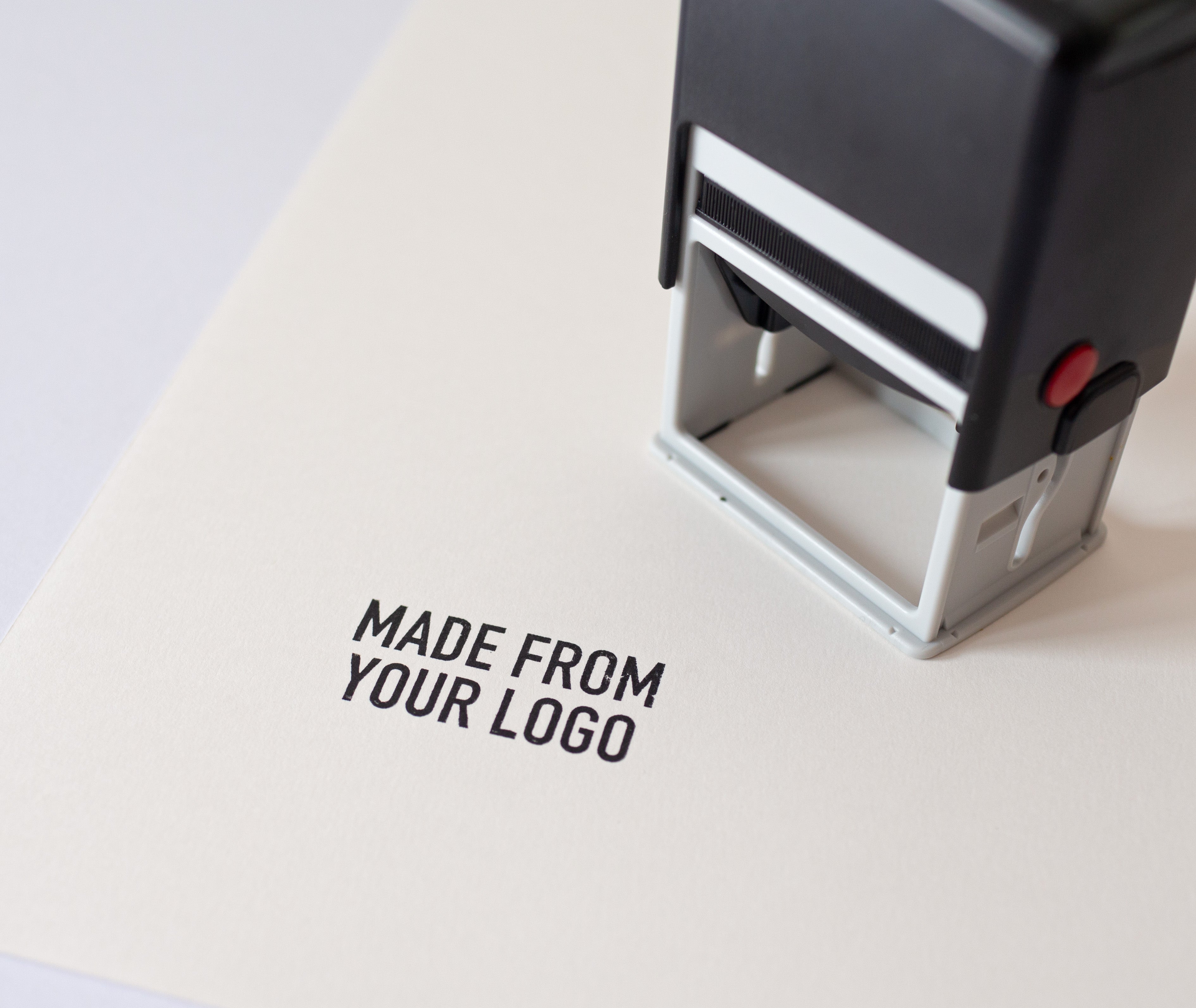 Self-Inking Logo Stamp for Business Branding – About You Stationery