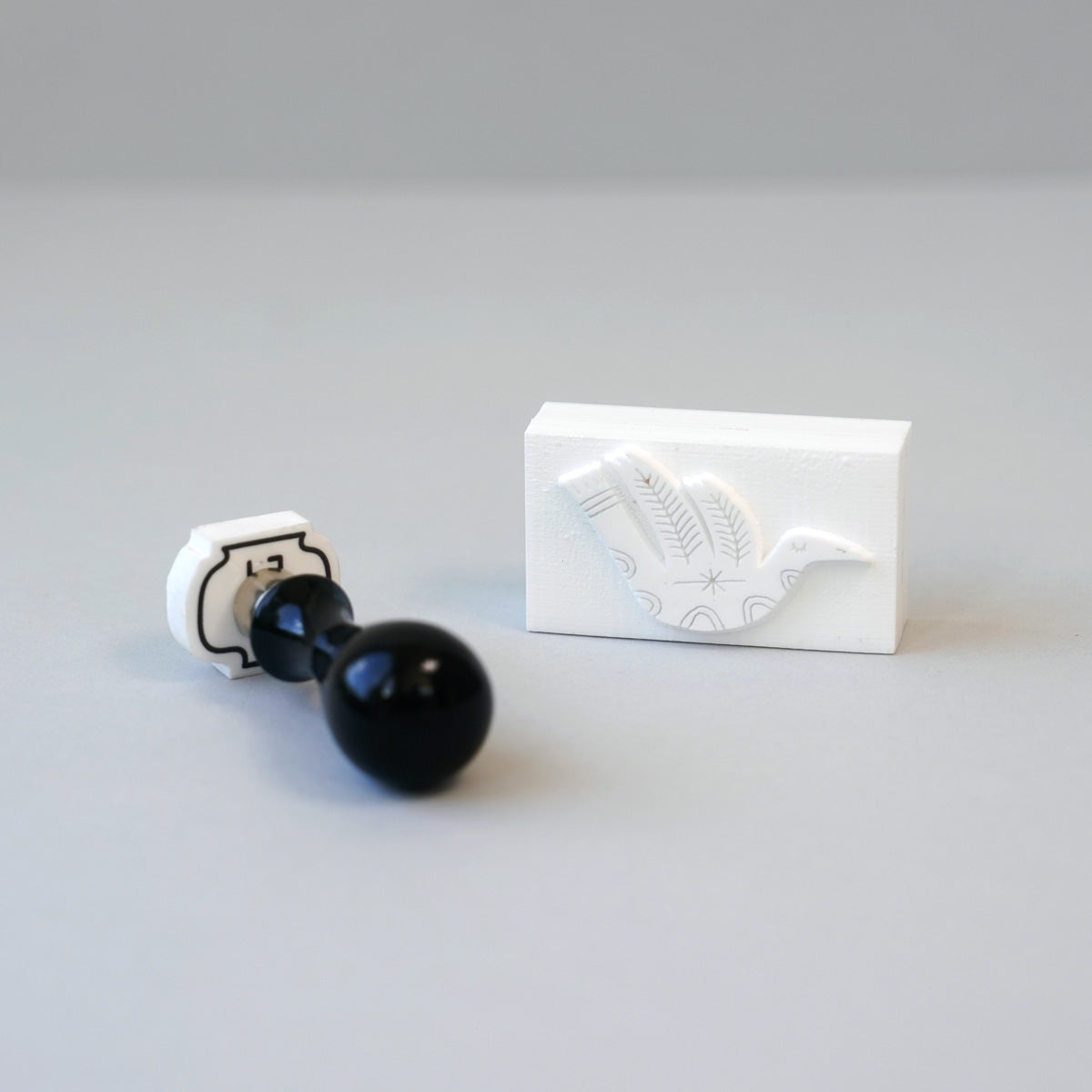 Soap and clay stamp