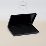 Black Cat Address Stamp, Self-Inking or Wooden Rubber Stamp