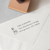 Custom Dog Address Stamp – 28 Dog Breeds to Choose From