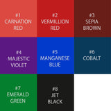 Large Ranger Archival Ink pad 4 x 6 inches, Waterproof Ink Pad, 8 Colors Available