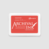 Large Ranger Archival Ink pad 4 x 6 inches, Waterproof Ink Pad, 8 Colors Available