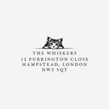 Cat Address Stamp