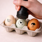 Custom Egg Stamp - Choose Your Design, 17mm diameter