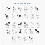 Custom Dog Address Stamp – 28 Dog Breeds to Choose From