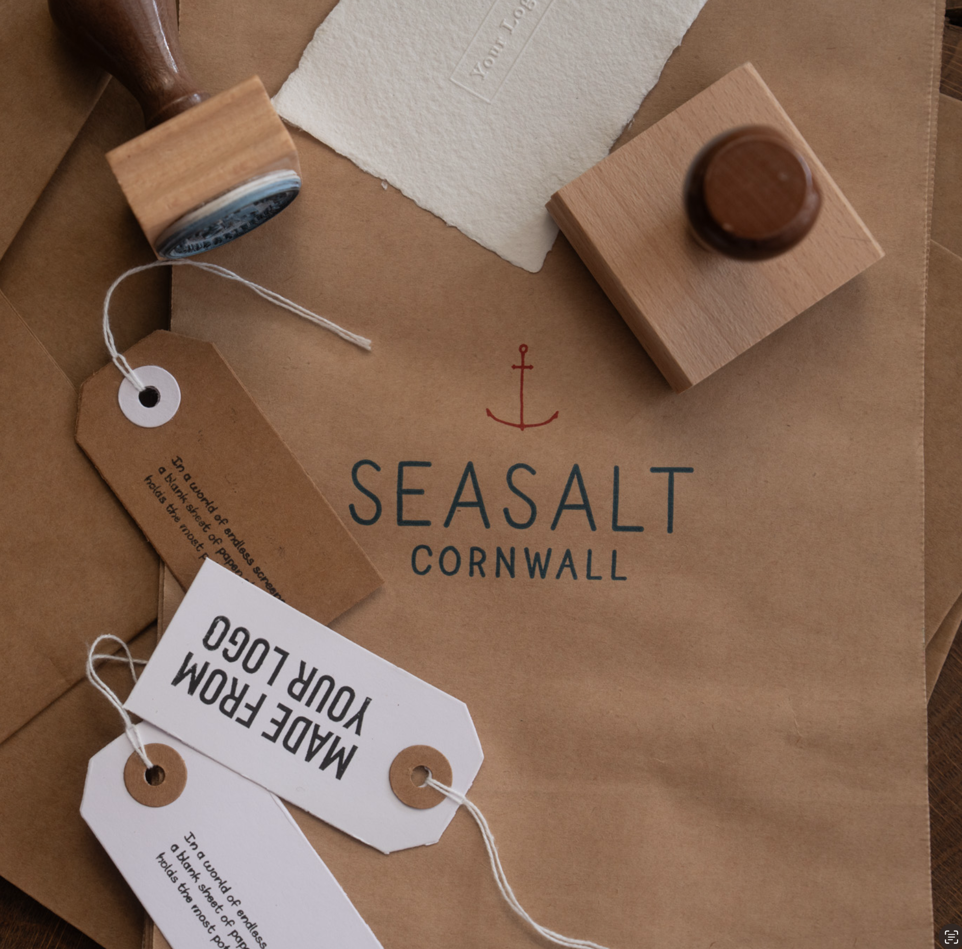 Personalised Text Stamp - About You Stationery 