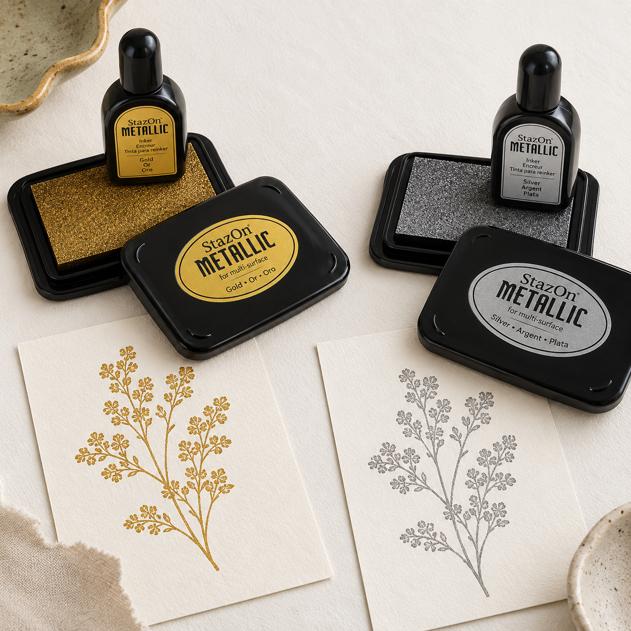 StazOn Metallic Ink Pad