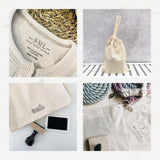 With your logo stamp, you can print your logo on clothes and fabric to personalize your products.