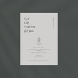 Rubber Stamp Gift Voucher, Self-Inking Stamp Gift Voucher, Christmas Gift Voucher