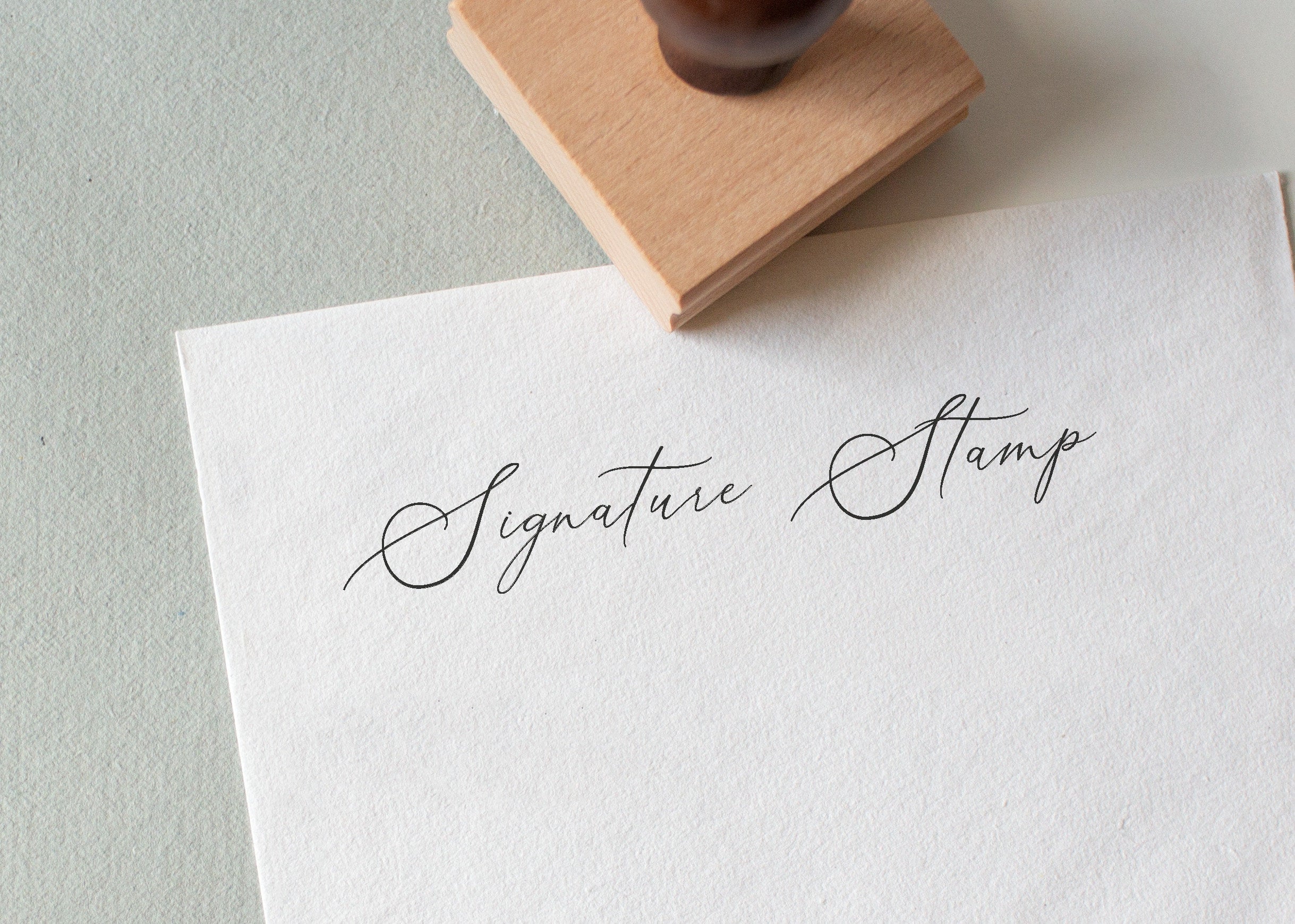 Custom Signature Stamp About You Stationery Custom signature stamp about you stationery