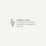 Botanical Address Stamp