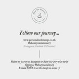 Custom Logo Stamp, Eco Friendly Oak Stamp, Packaging Stamp, Business Stamp